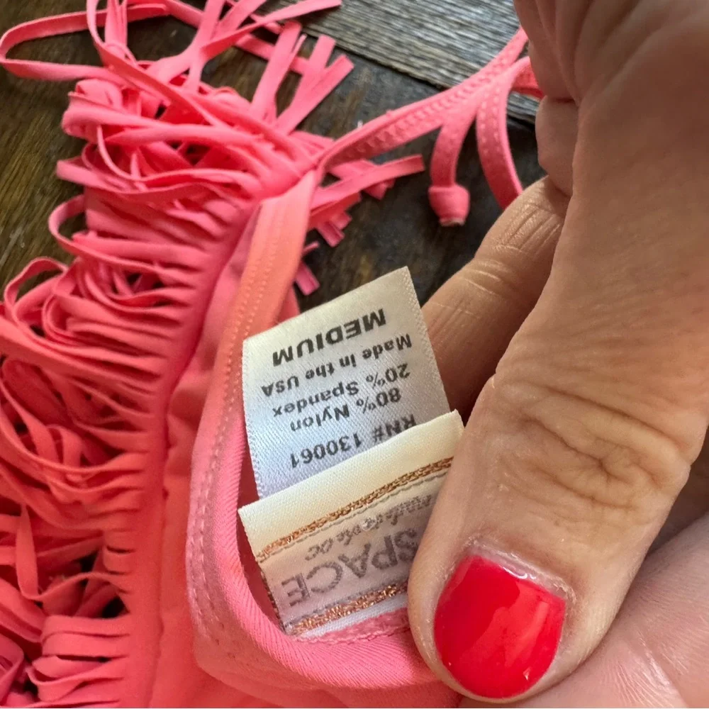 L*Space Audrey Fringe Bikini Top - Picture 3 of 4